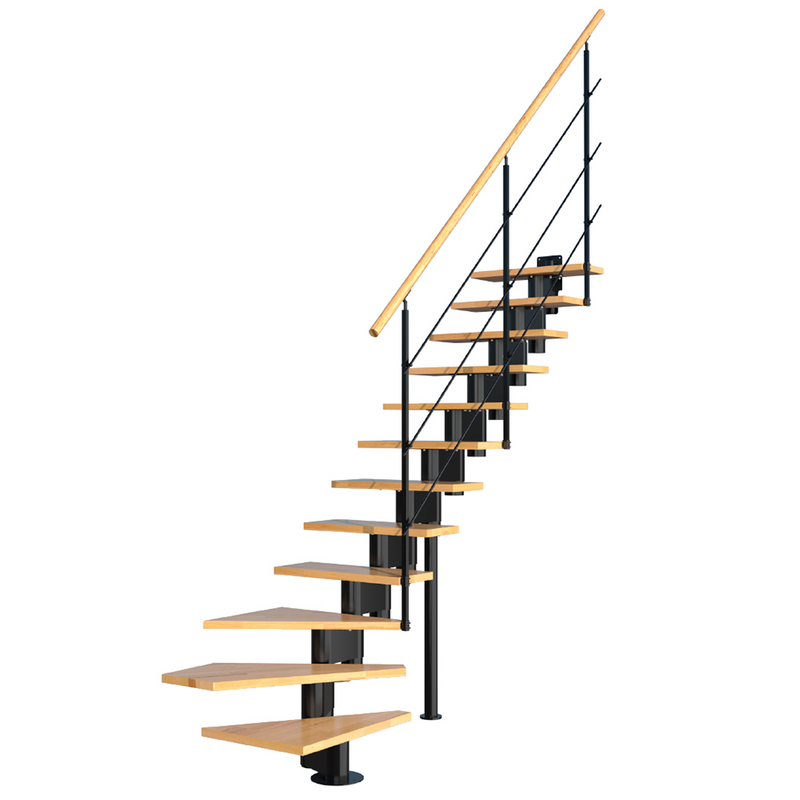 Scara London - design modern, fag + metal, palier inclus